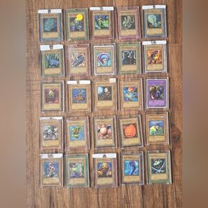 Collection of Yugioh LOB 1st Edition